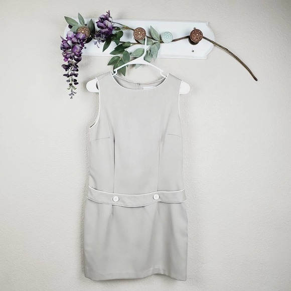 Vintage Nu Oz Drop Waist Mini Sleeveless Dress - Picture 1 of 8